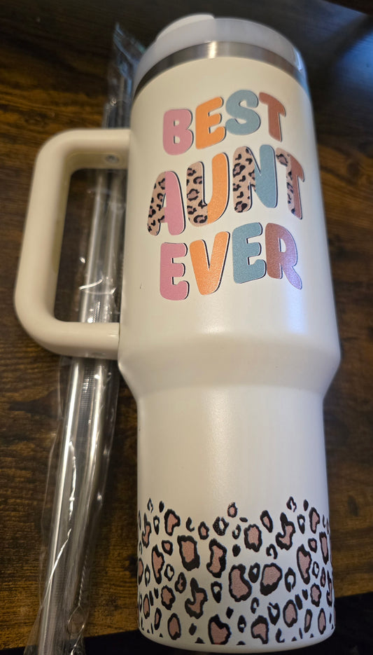Best Aunt Ever Tumbler