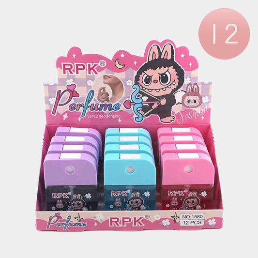 12PCS - Labubu Perfume Spray